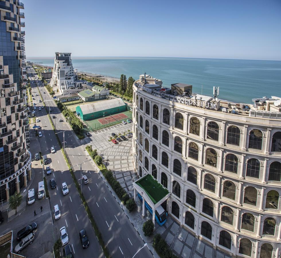 Tina'S Apartments With Panoramic Sea View บาทูมิ ภายนอก รูปภาพ